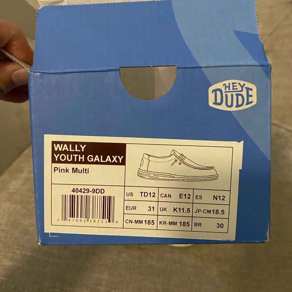 Youth (Toddler) Hey Dudes size 12 - Picture 4 of 4